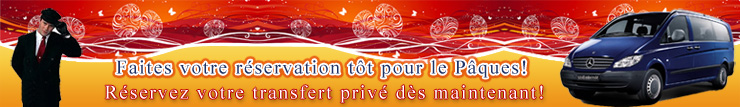 R�servez des maintenant votre transfert a l\'a�roport pour la fete de P�ques 2010